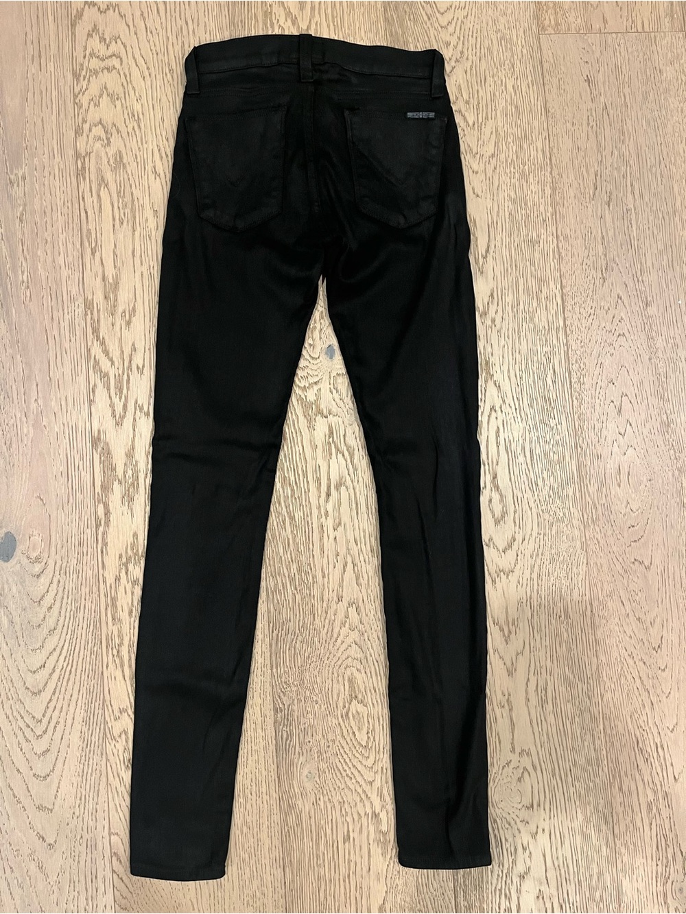 Hudson Nico Mid-Rise Black Skinny Jeans Size 24 - Picture 2 of 4